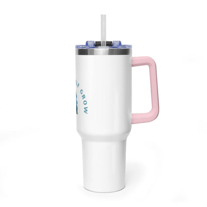 40oz Camping Travel Tumbler – "Let Yourself Go" Vacuum Insulated Stainless Steel Mug