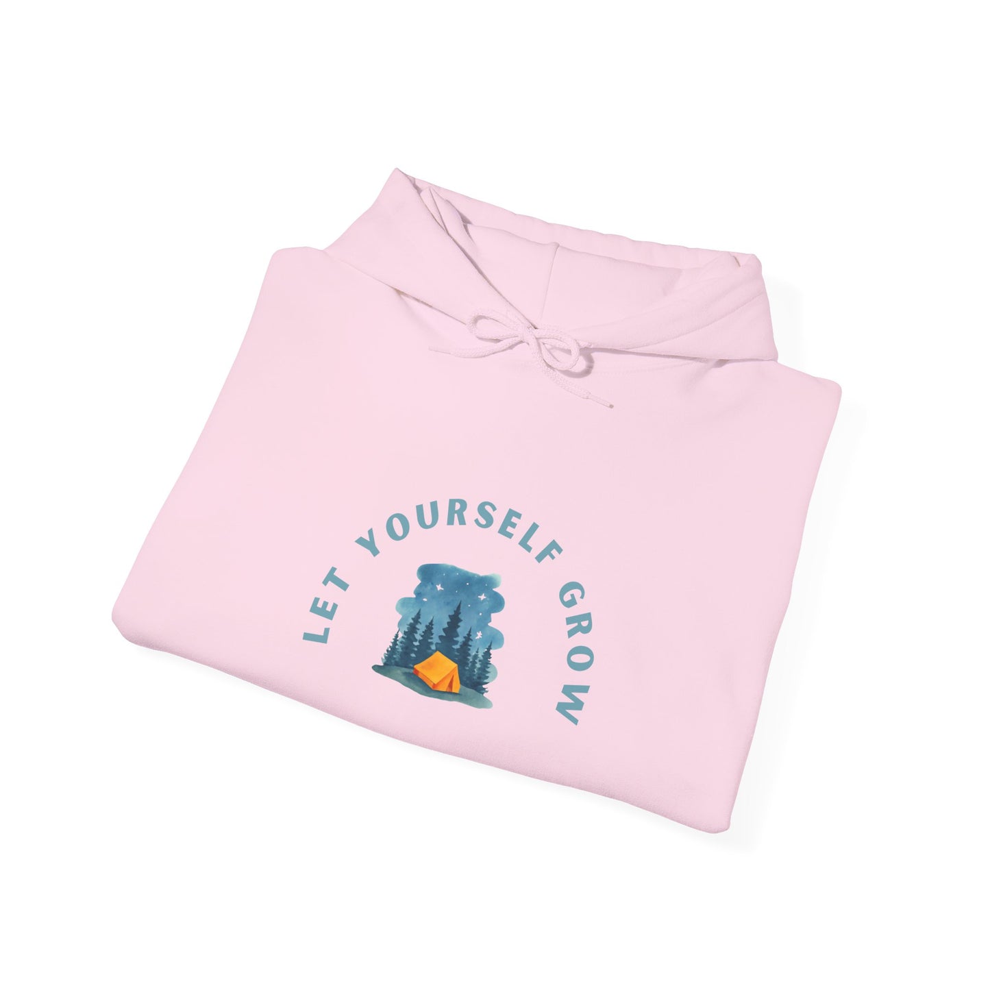 Let Yourself Grow Hoodie — Botanical Plant Graphic Hooded Sweatshirt