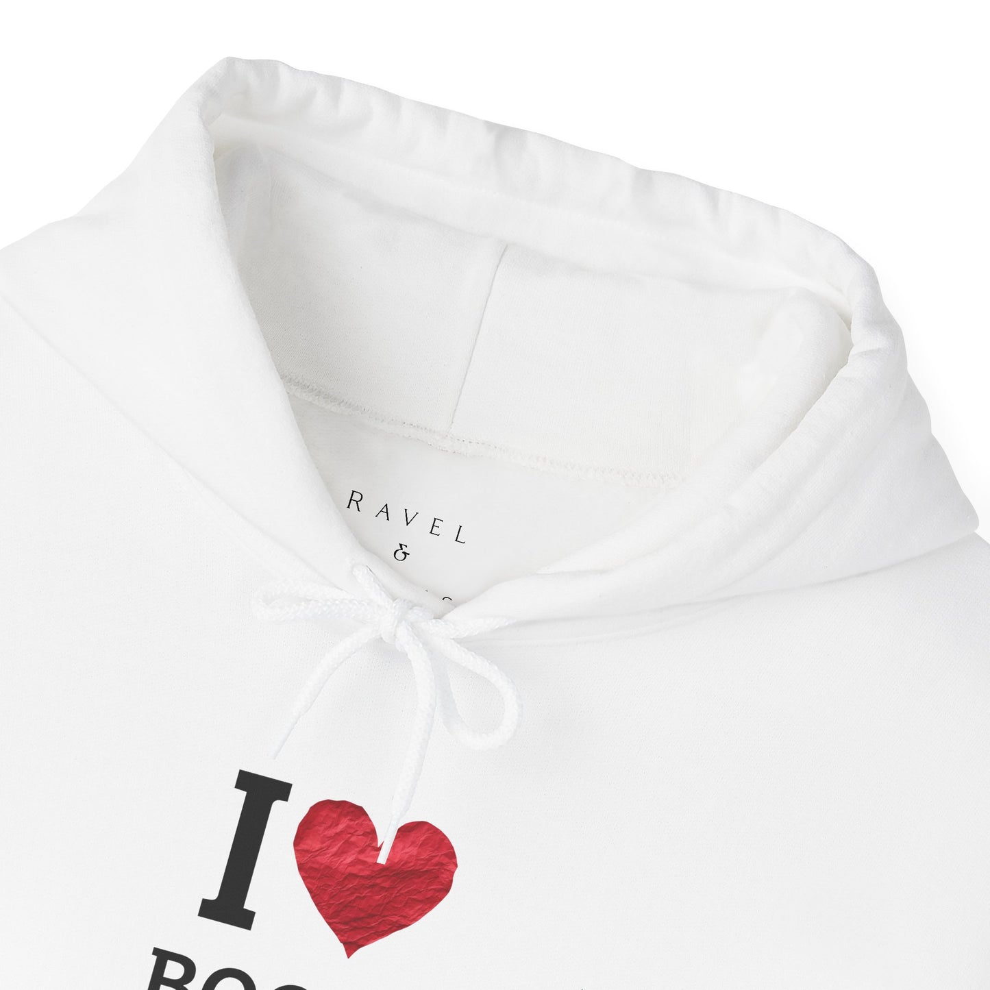 I  Love Books Hoodie — Cozy Reading Sweatshirt for Book Lovers