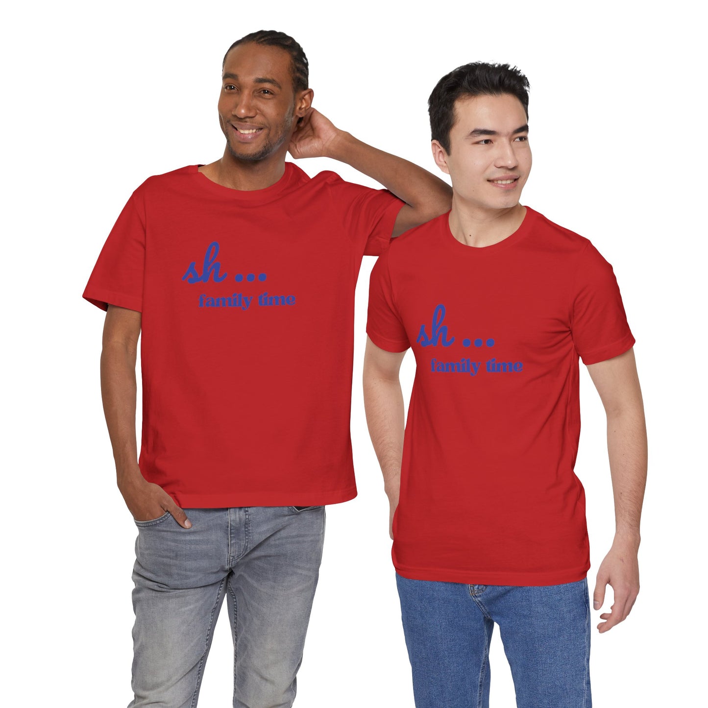Sh... Family Time Quiet Family Moments Tee