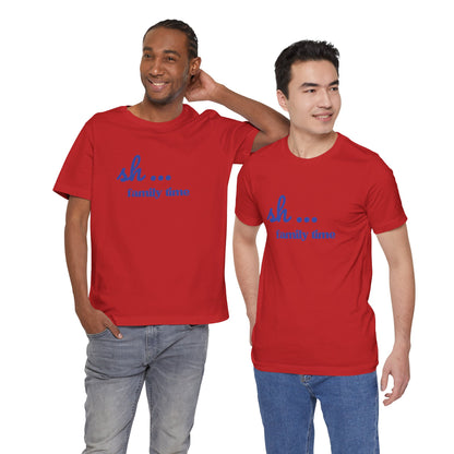 Sh... Family Time Quiet Family Moments Tee