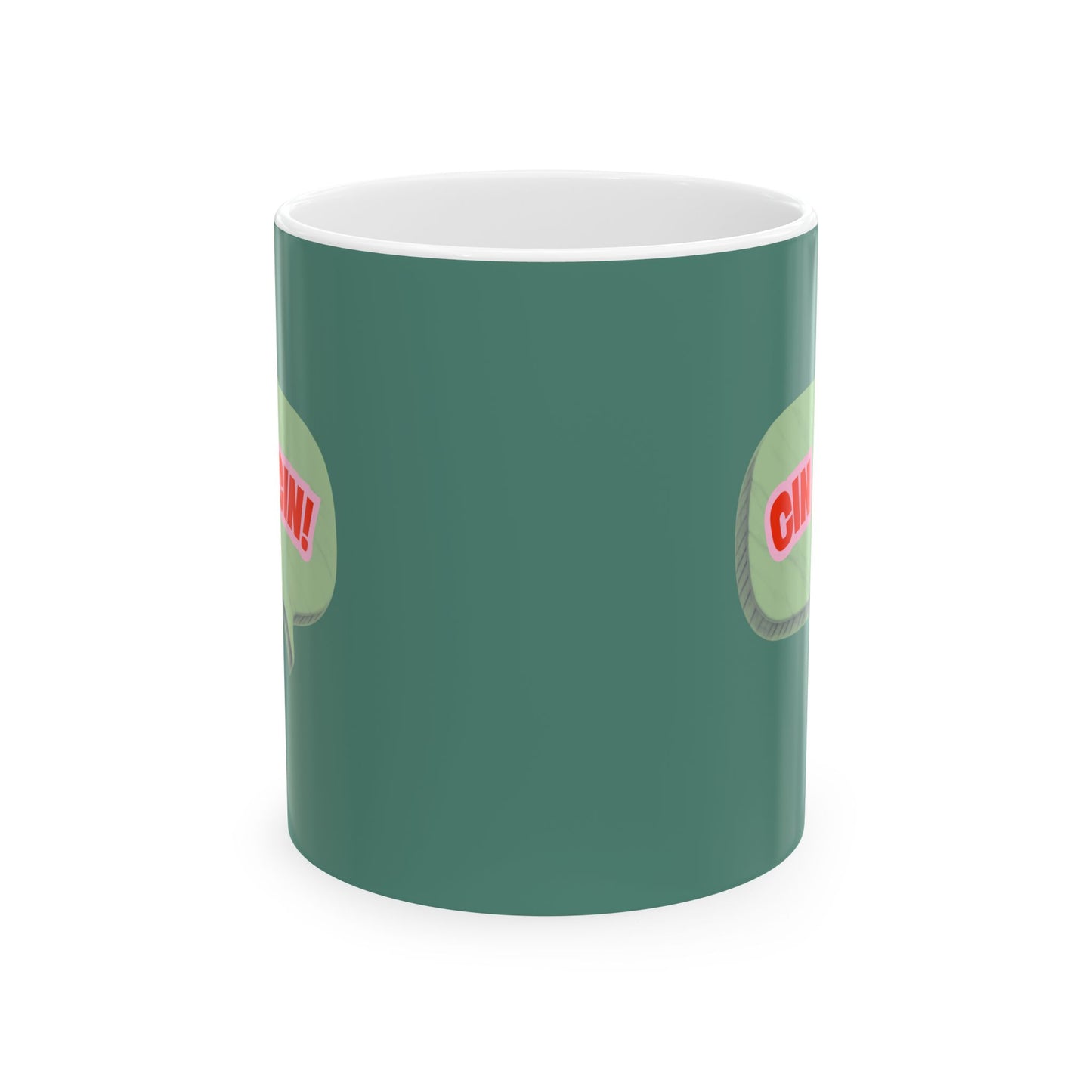 Cin Cin! Ceramic Coffee Cup (11oz & 15oz)