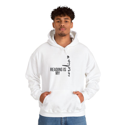 Reading is my Cardio Hooded Sweatshirt