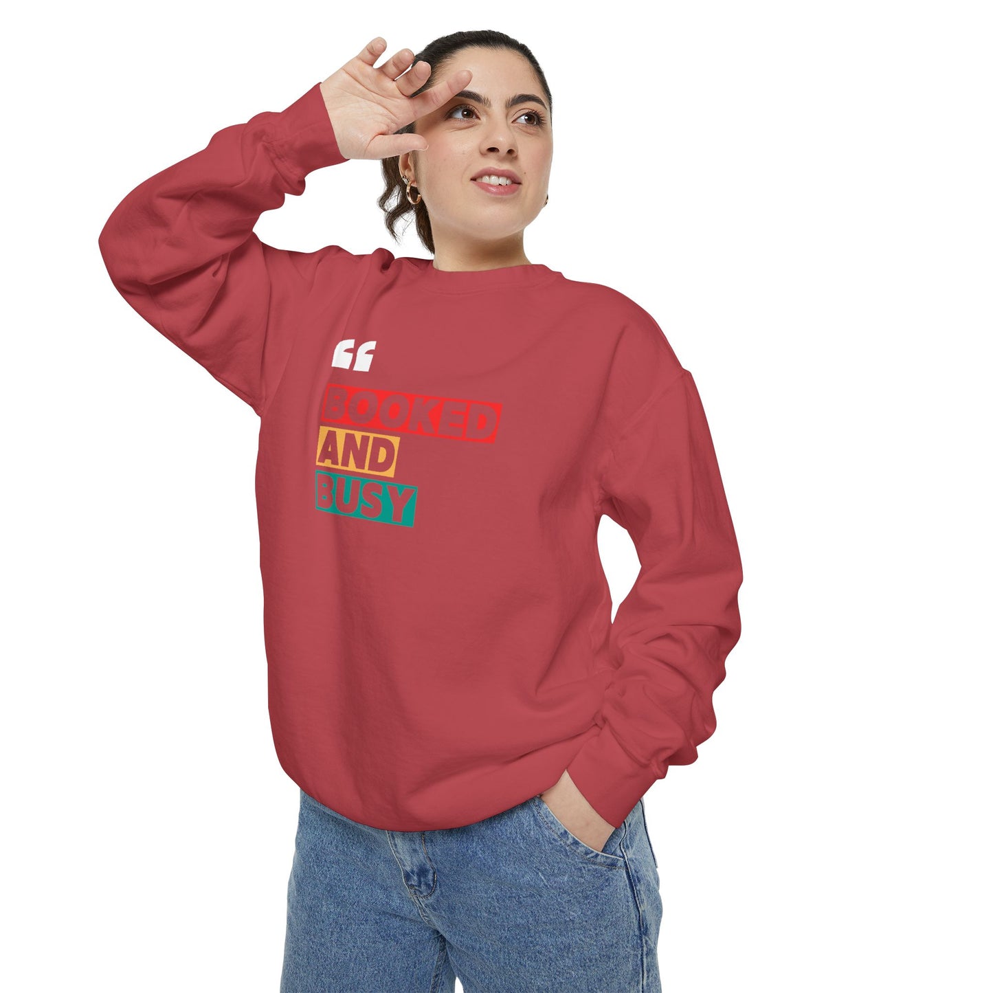 Booked and Busy Sweatshirt