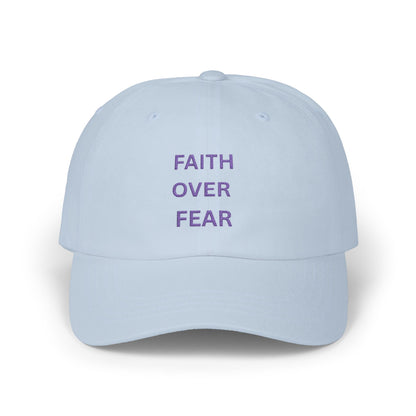 Faith Over Fear Embroidered Baseball Hat