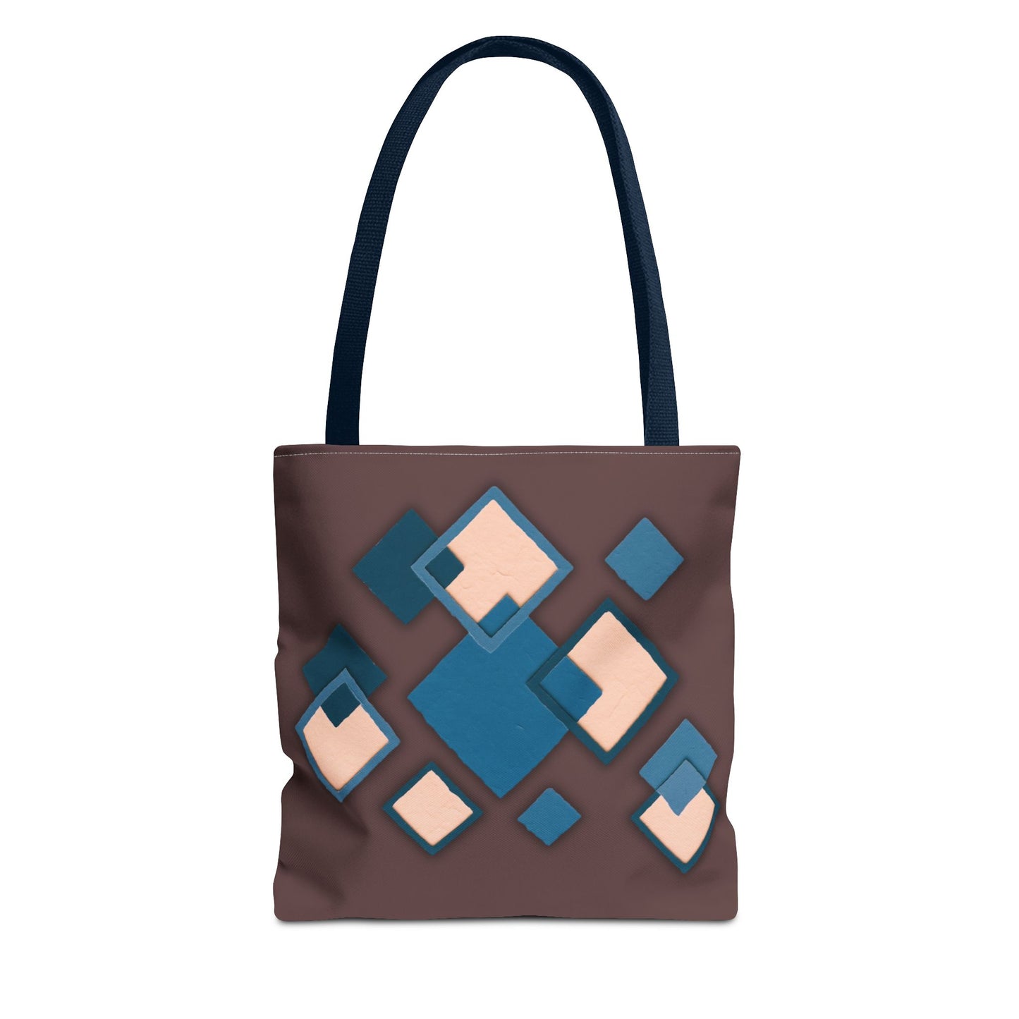 Geometric Diamond Pattern Tote Bag