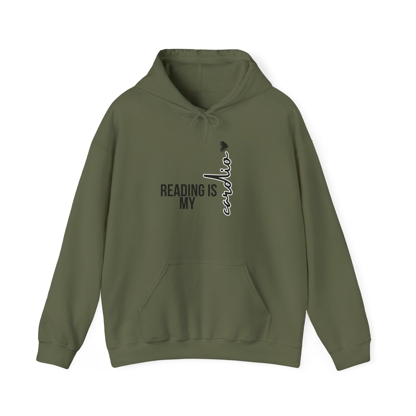 Reading is my Cardio Hooded Sweatshirt