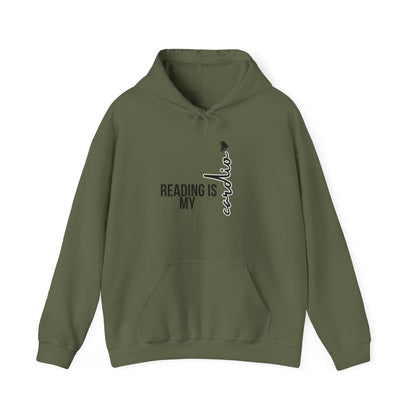 Reading is my Cardio Hooded Sweatshirt