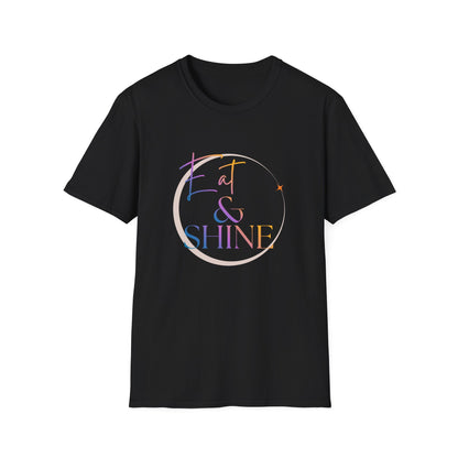 Eat & Shine Pastel Sunrise Inspirational Tee