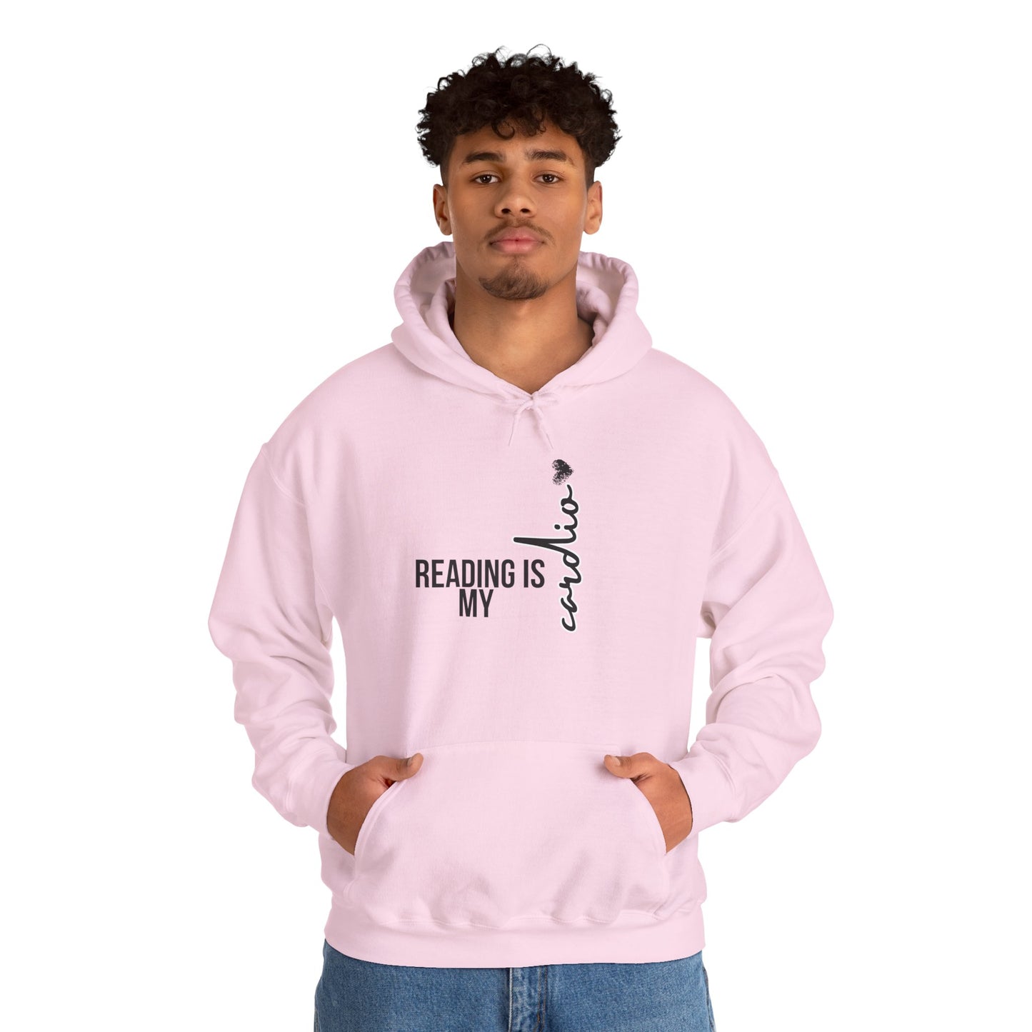 Reading is my Cardio Hooded Sweatshirt
