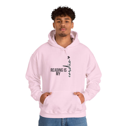 Reading is my Cardio Hooded Sweatshirt