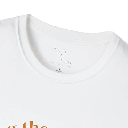 Living the Moment T-Shirt — Sun on the back, Beach Relaxed Tee