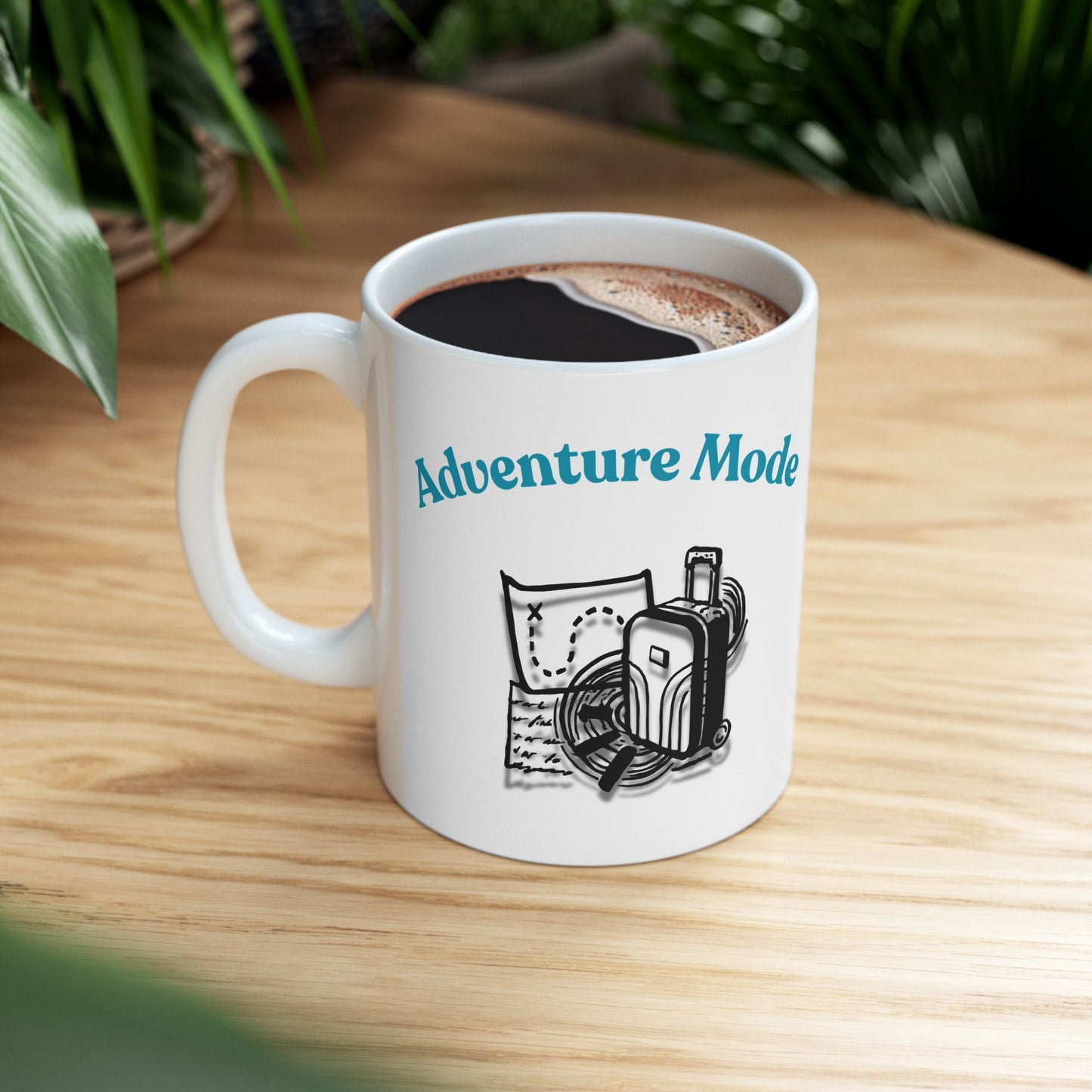 Adventure Mode Blue - Coffee Cup (11oz/15oz)
