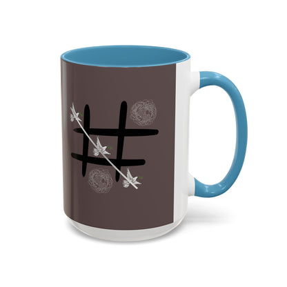Peace Wins Ceramic Coffee Cup Peace/War design (11/15oz)