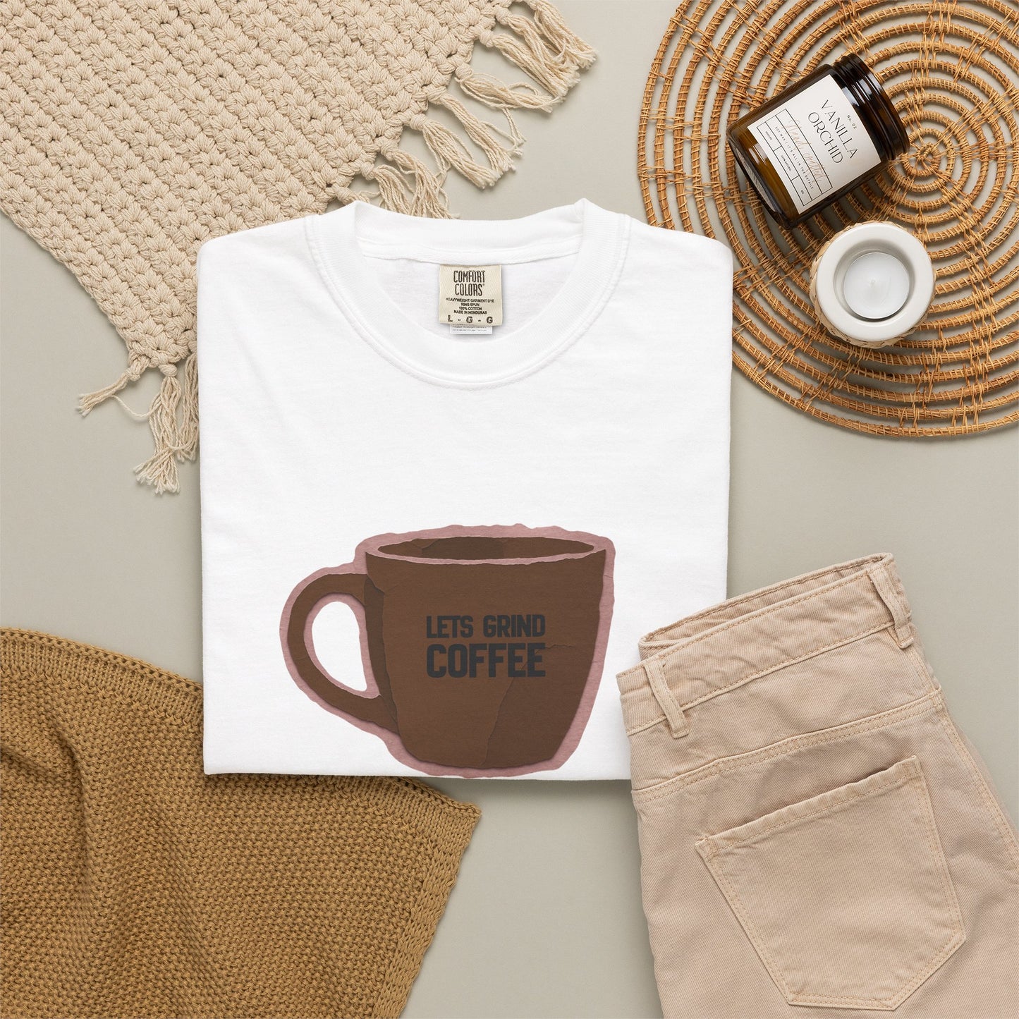 CoffeeMug Graphic T‑Shirt Retro Tee