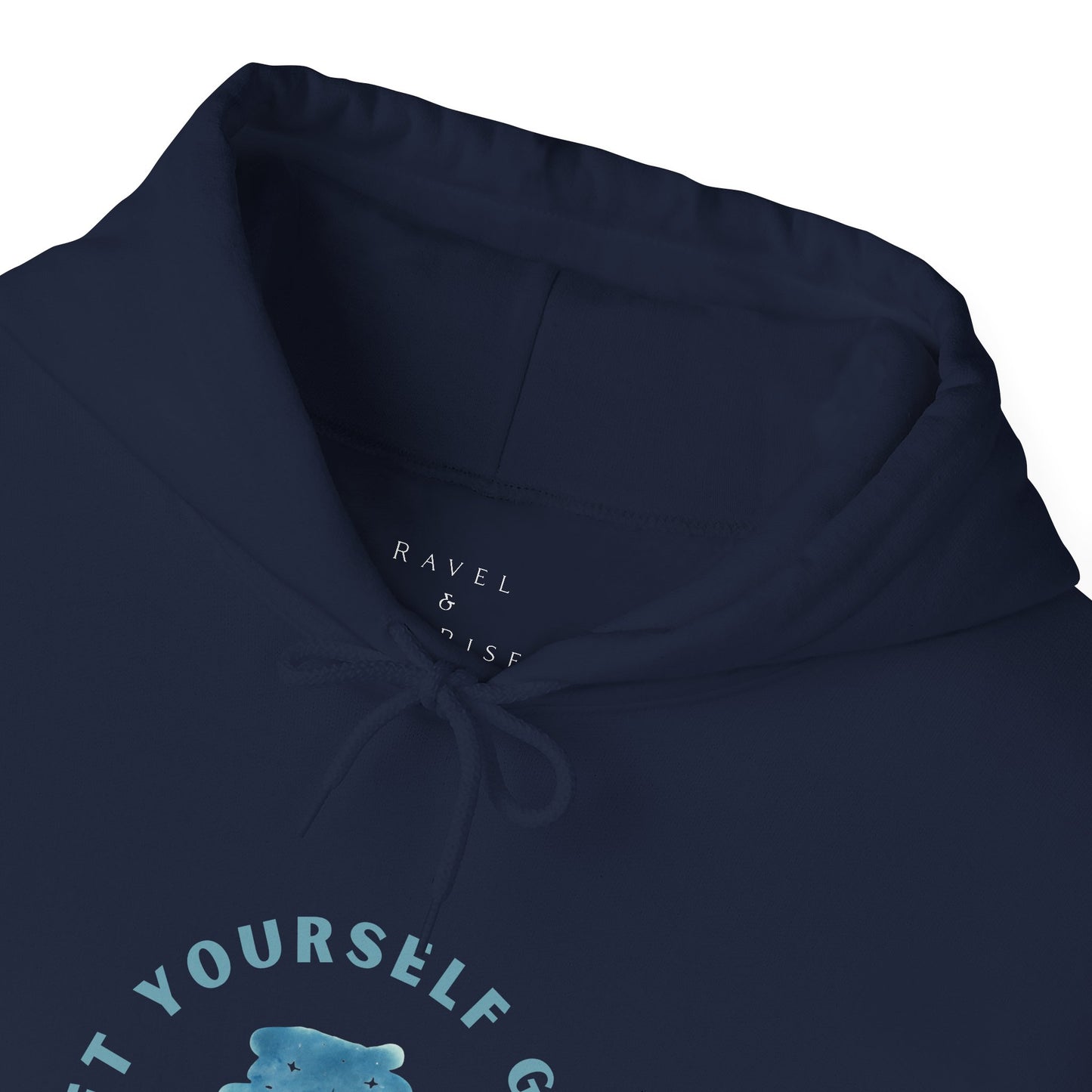 Hoodie — "Let Yourself Grow" Nature-Inspired Motivational Hoodie
