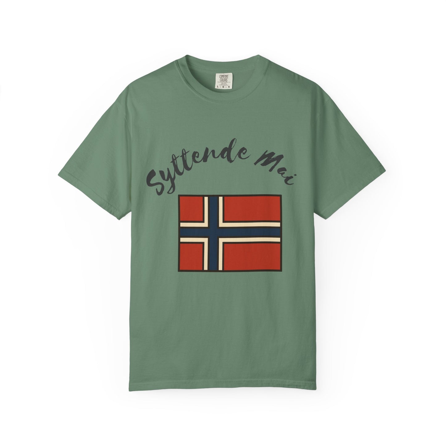 Norwegian Flag T-Shirt Syttende Mai Celebration Tee