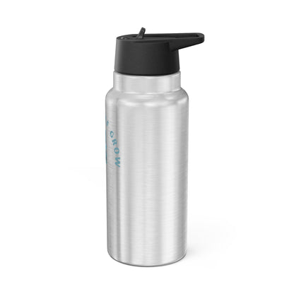 Camping 32oz Tumbler — "Let Yourself Grow" Adventure Stainless Water Bottle
