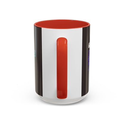 Booked and Busy Accent Coffee Mug — 11/15oz