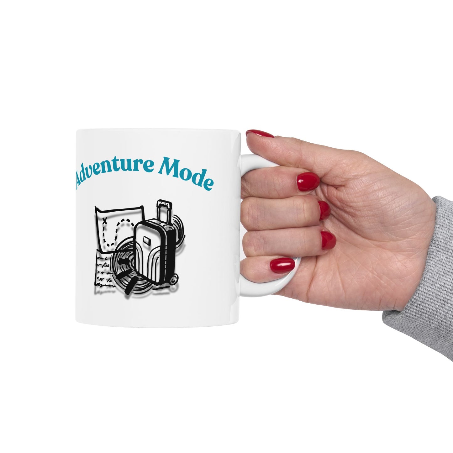 Adventure Mode Blue - Coffee Cup (11oz/15oz)