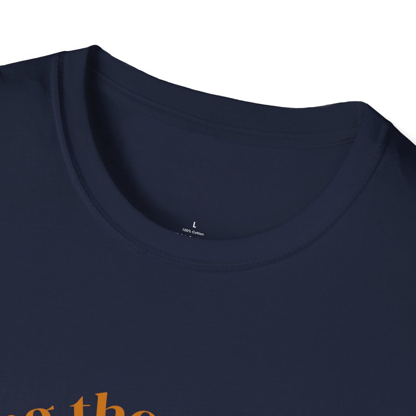 Living the Moment T-Shirt — Sun on the back, Beach Relaxed Tee