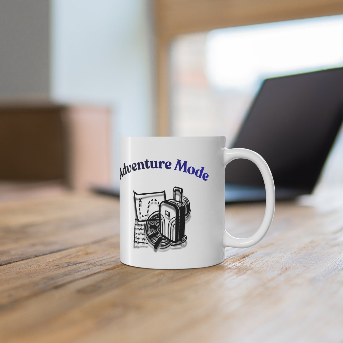 Adventure Mode - Ceramic Coffee Cup (11oz, 15oz)