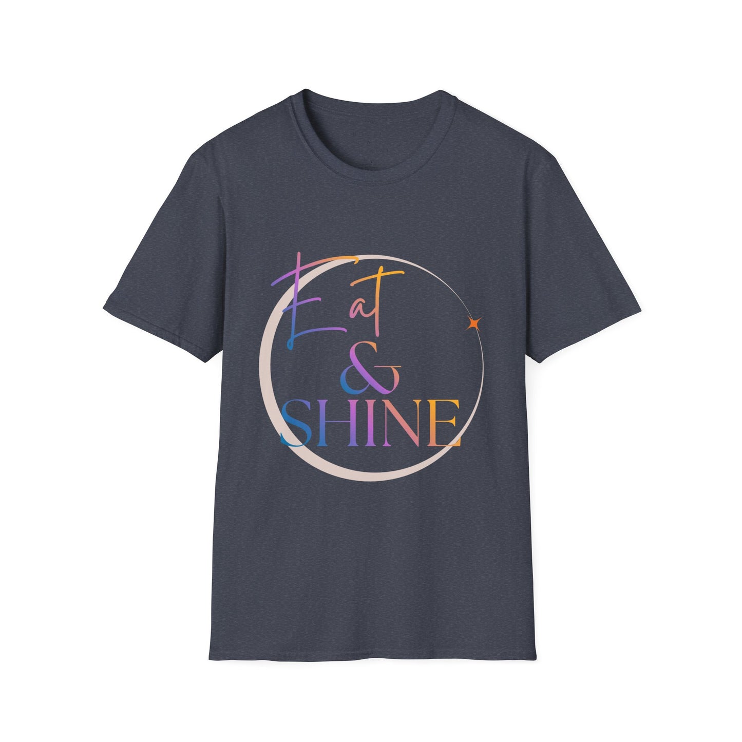 Eat & Shine Pastel Sunrise Inspirational T-Shirt