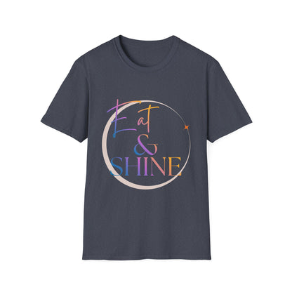 Eat & Shine Pastel Sunrise Inspirational T-Shirt