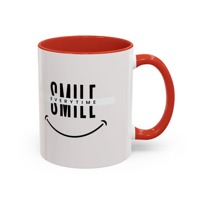 Smile Everytime Accent Coffee Mug