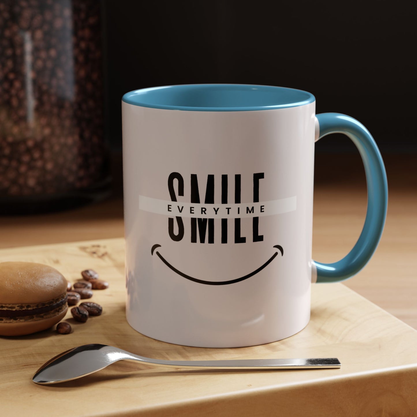 Smile Everytime Accent Coffee Mug