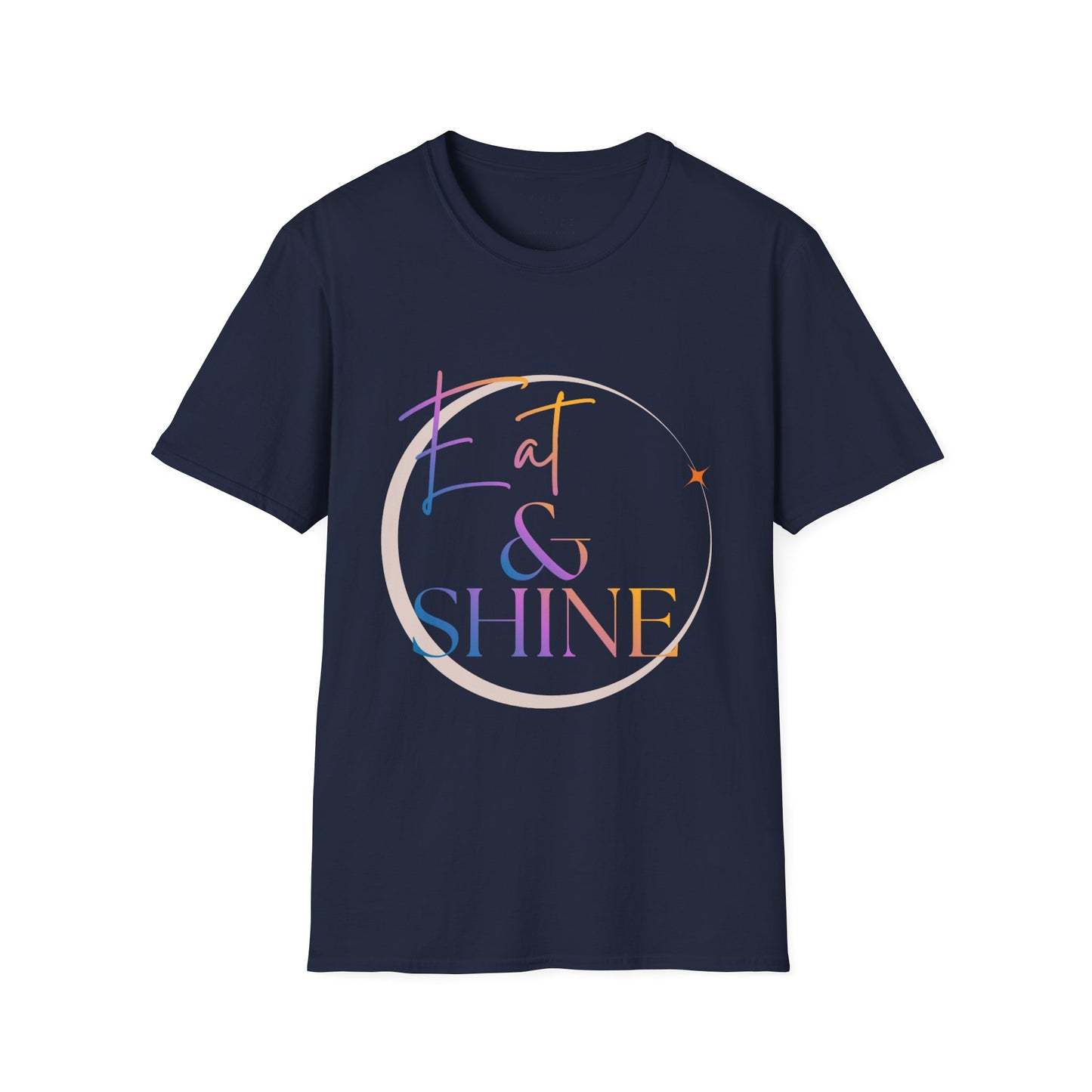 Eat & Shine Pastel Sunrise Inspirational T-Shirt