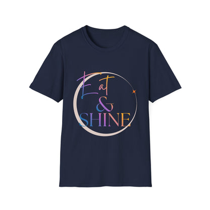 Eat & Shine Pastel Sunrise Inspirational T-Shirt