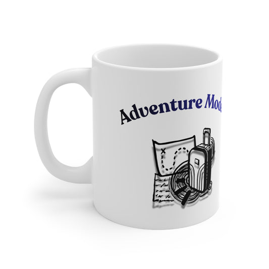 Adventure Mode - Ceramic Coffee Cup (11oz, 15oz)
