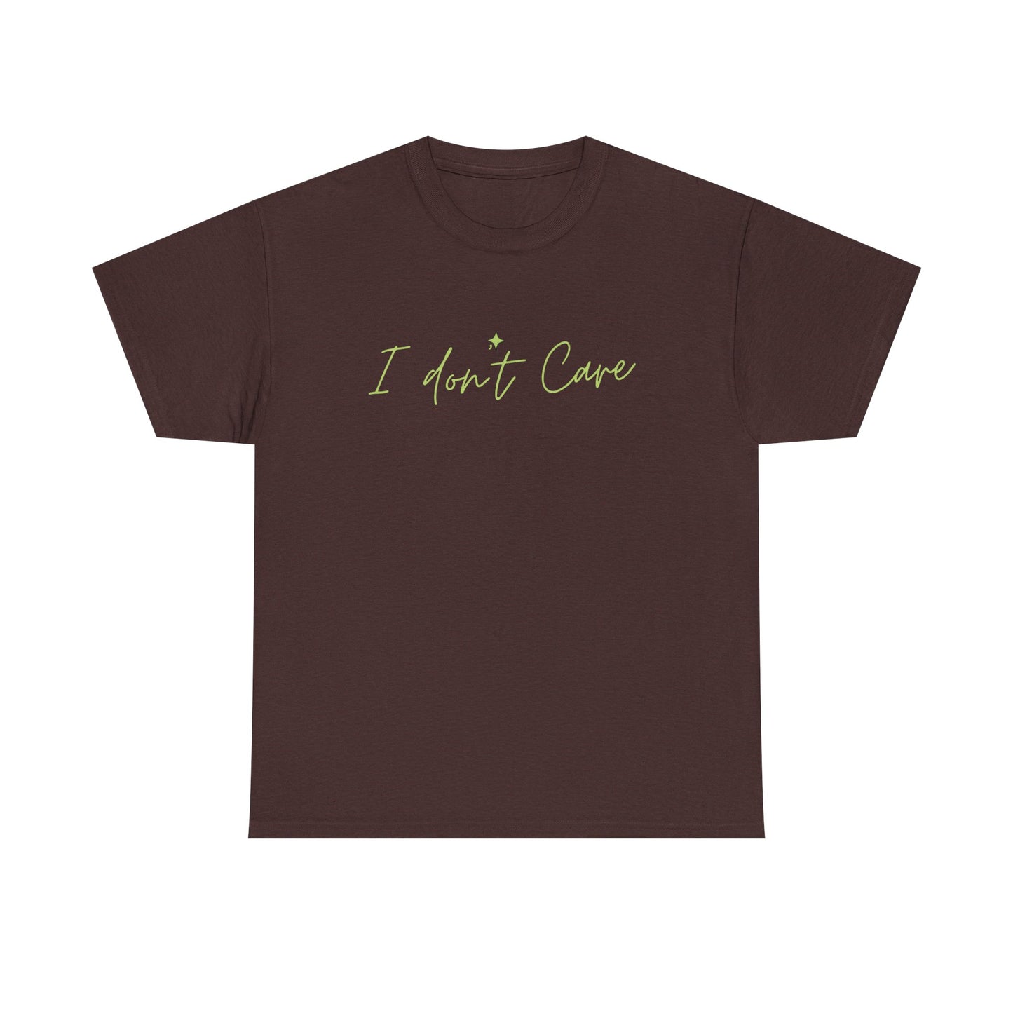 I don't Care Unisex Heavy Cotton Tee