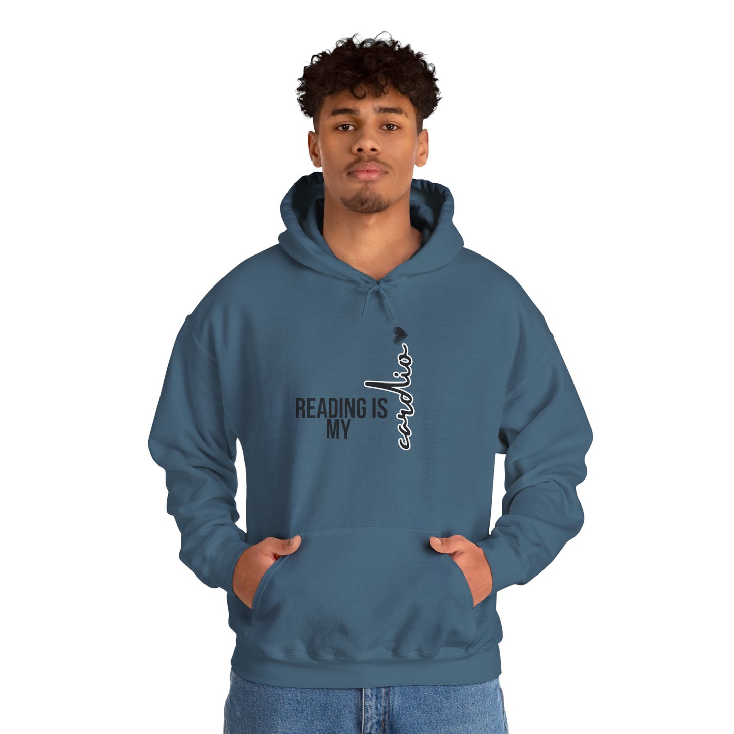 Reading is my Cardio Hooded Sweatshirt