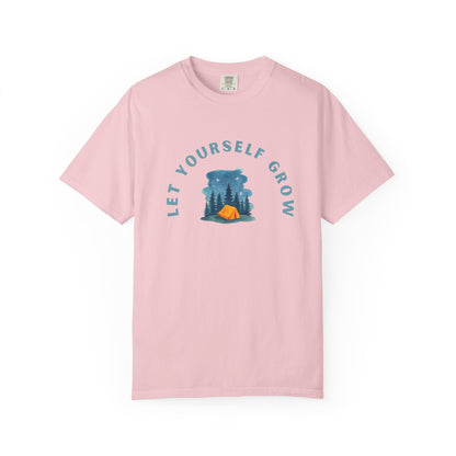 Let Yourself Grow T-Shirt — Camping Nature Graphic Tee