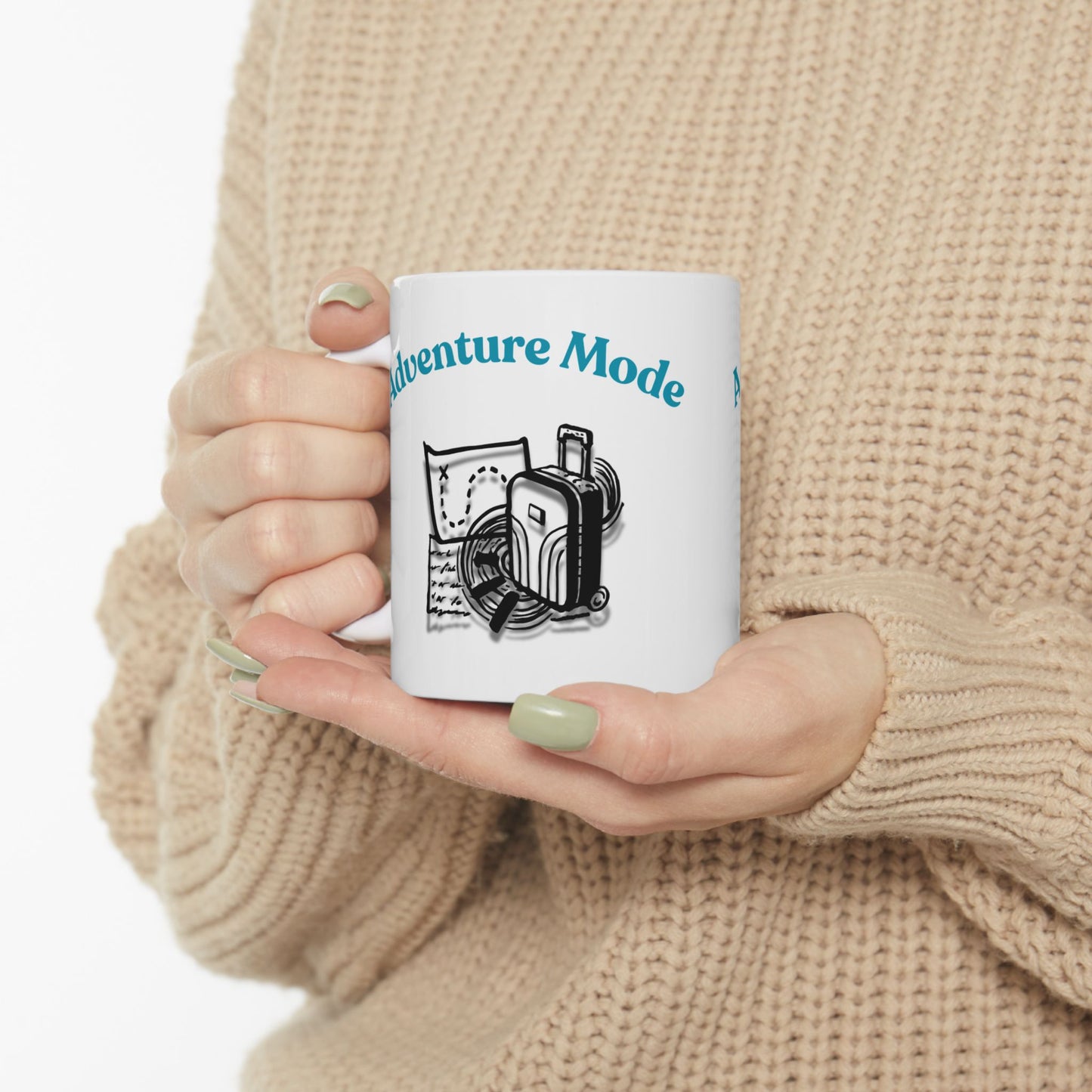Adventure Mode Blue - Coffee Cup (11oz/15oz)