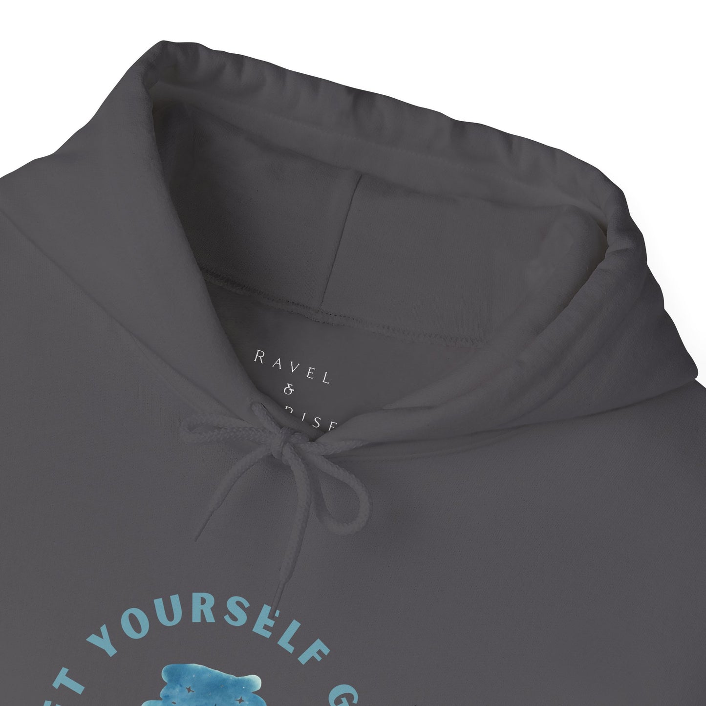 Hoodie — "Let Yourself Grow" Nature-Inspired Motivational Hoodie