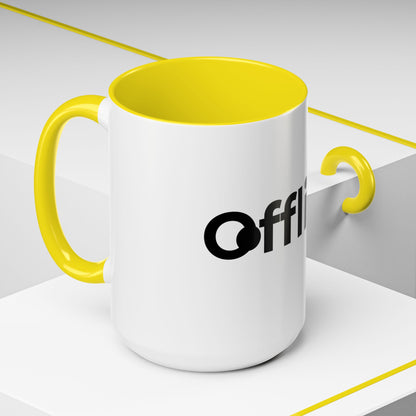 Offline Accent Coffee Mug (11, 15oz)