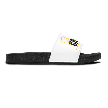 Stay Calm Slide Sandals Casual Pool & Beach Slides
