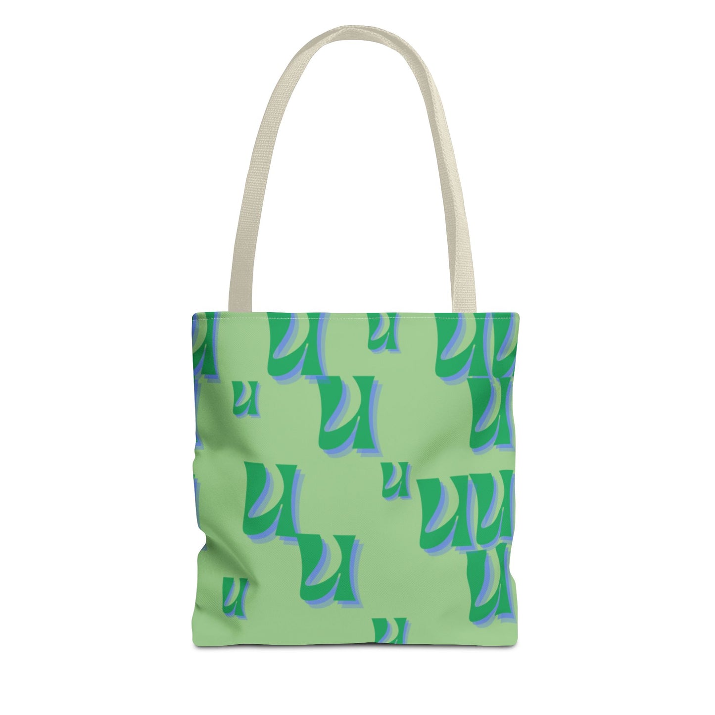 Retro Wave Monogram Tote Bag