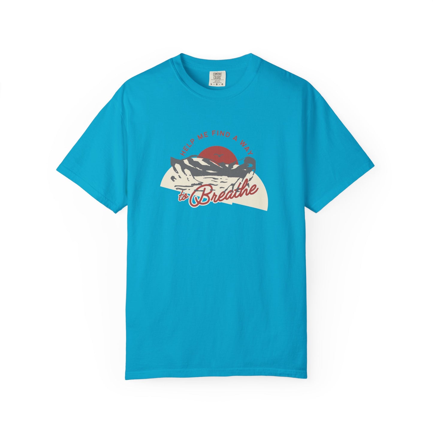 "Help Me Find a Way to Breathe" Retro Nature Tee