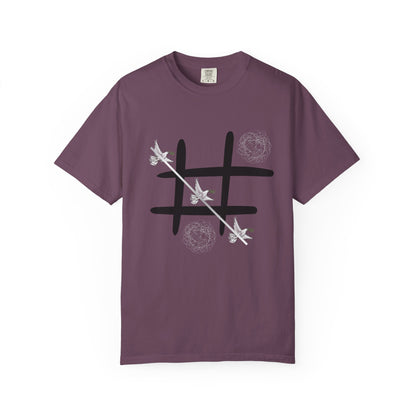 Tic Tac Doves Graphic T-Shirt Peace Wins