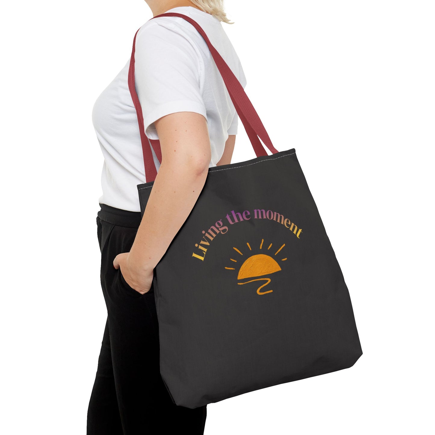 Living the Moment Tote Bag