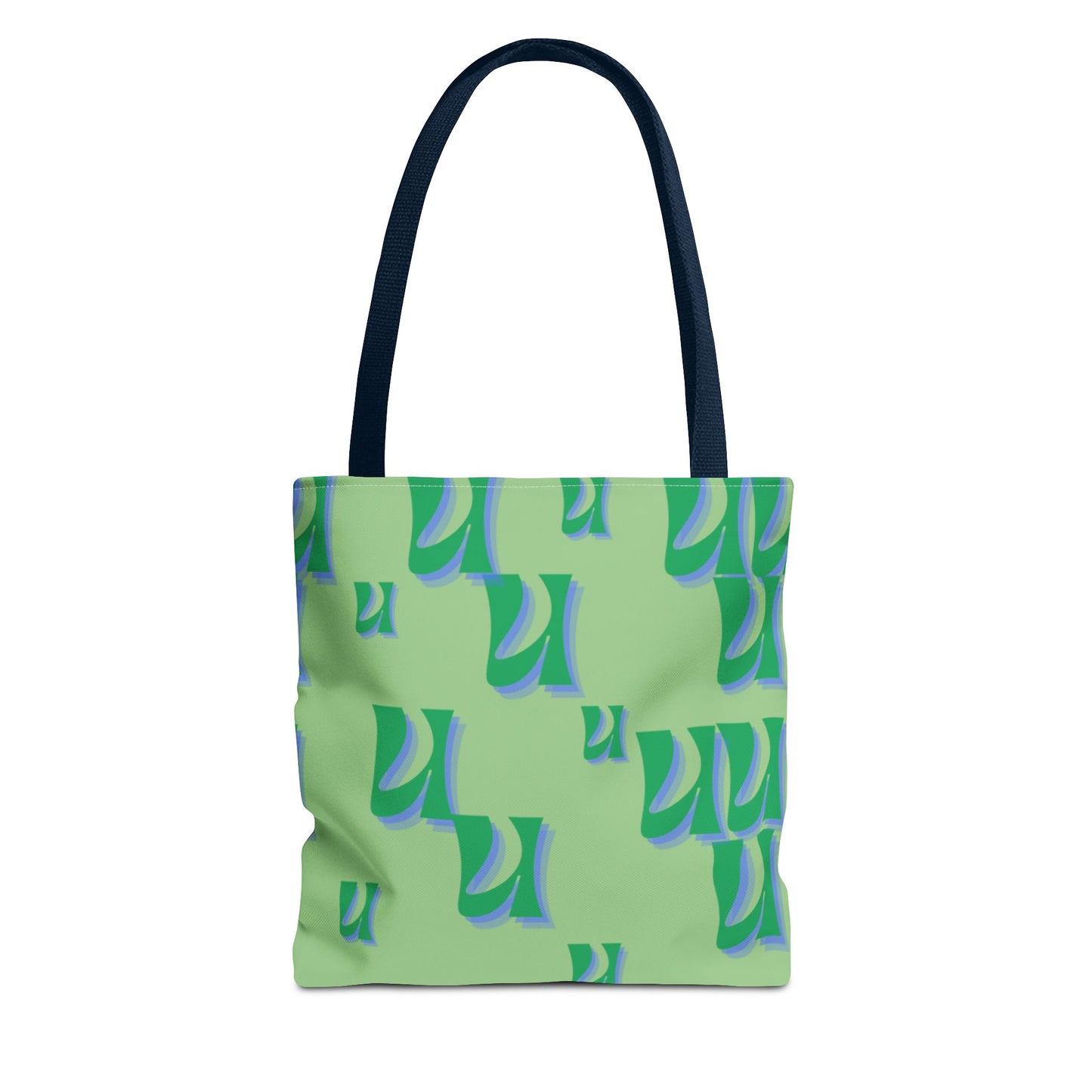 Retro Wave Monogram Tote Bag