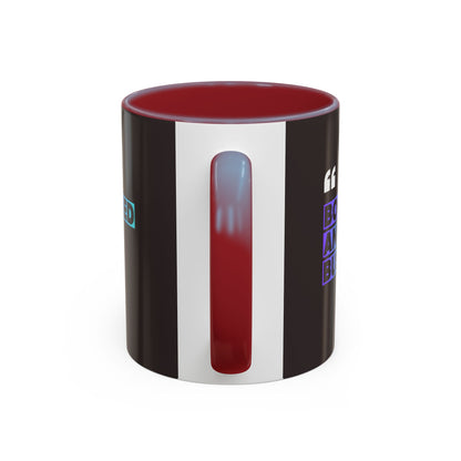 Booked and Busy Accent Coffee Mug — 11/15oz
