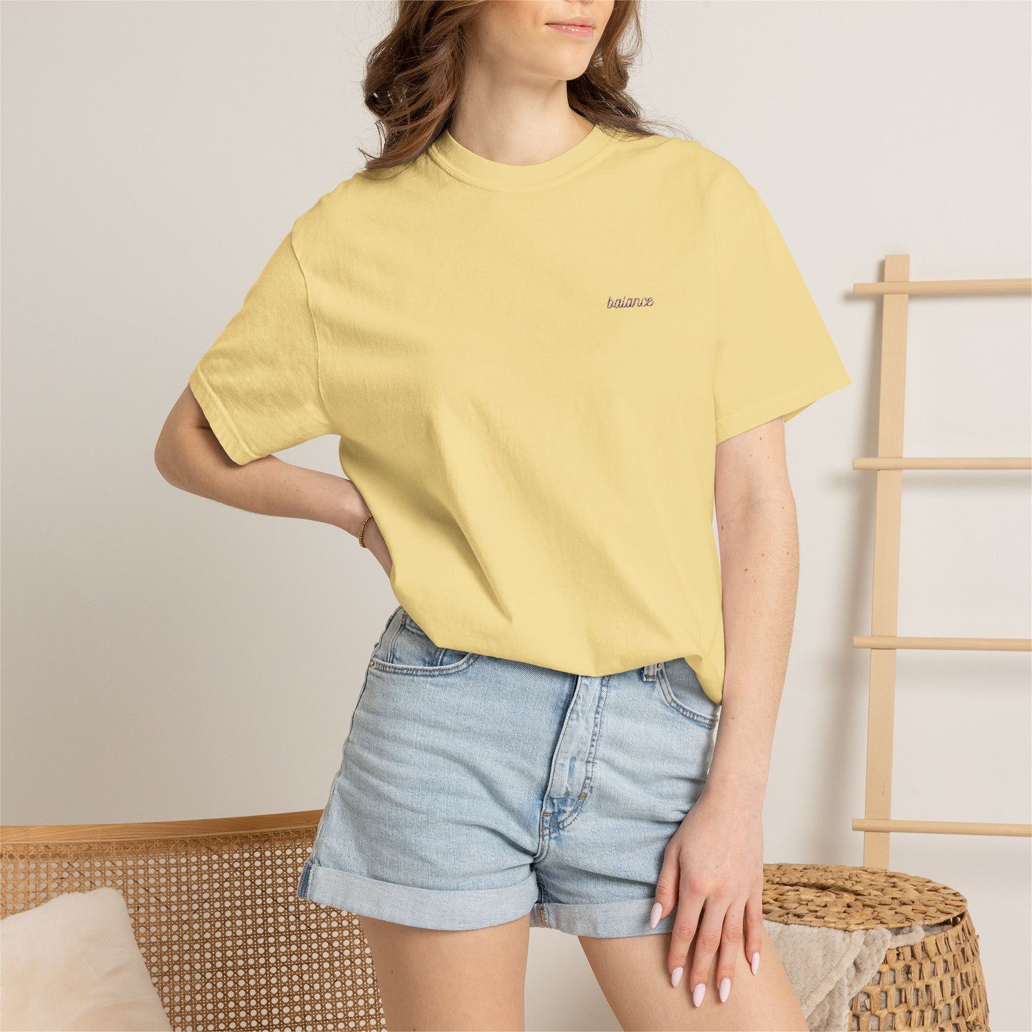 Balance Small Chest Logo Tee