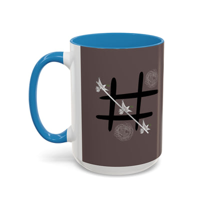 Peace Wins Ceramic Coffee Cup Peace/War design (11/15oz)