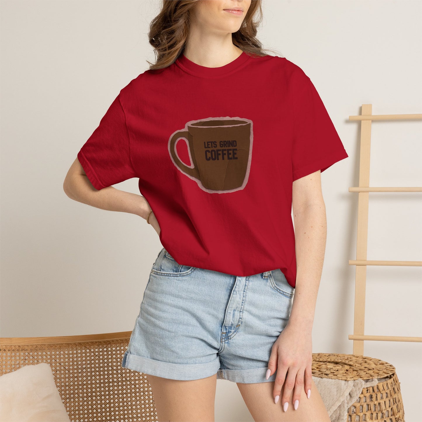 CoffeeMug Graphic T‑Shirt Retro Tee