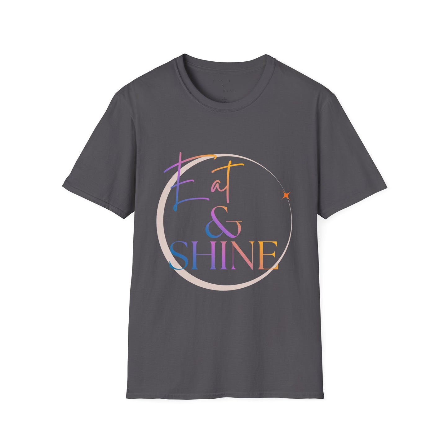 Eat & Shine Pastel Sunrise Inspirational T-Shirt